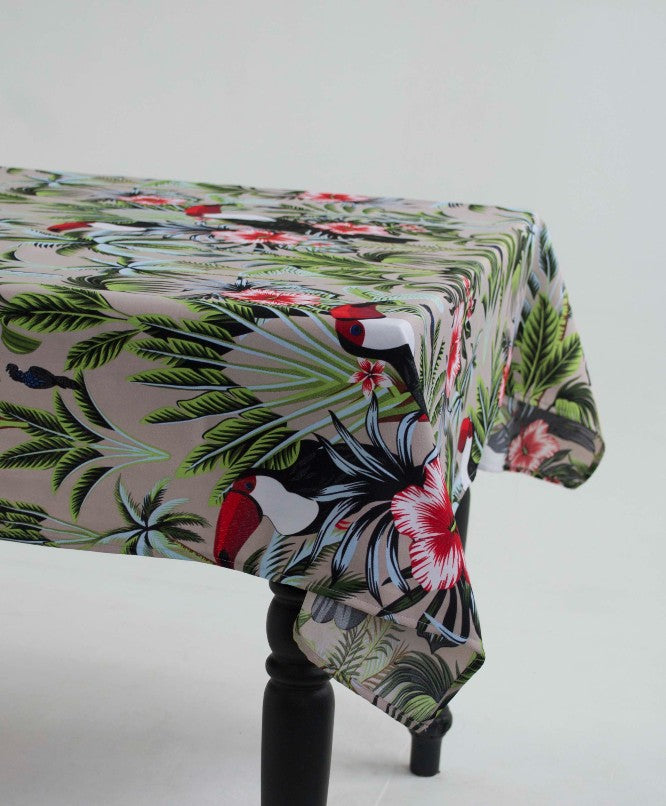 Floral Table Cloths Six Seater